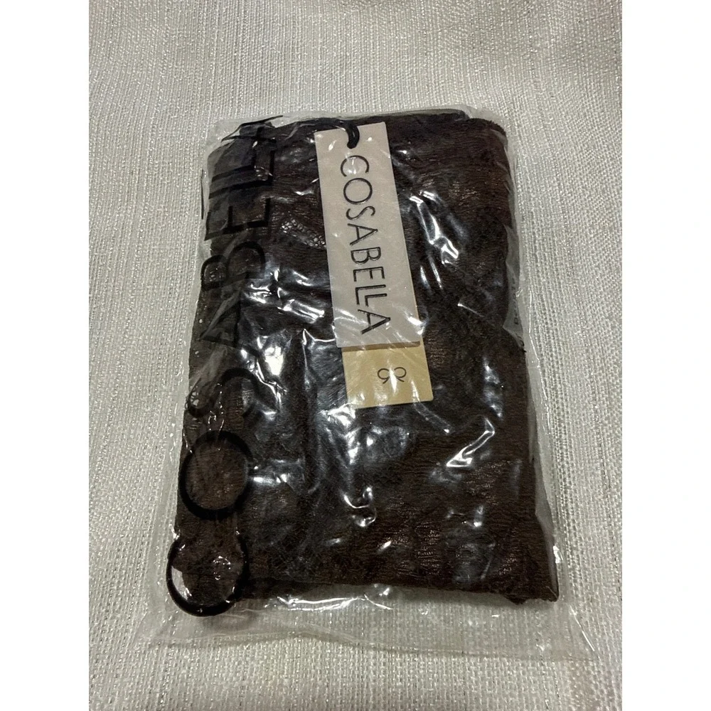 Cosabella Never Say Never Men's Lace Brief Brown Micro Sexy & Comfortable L